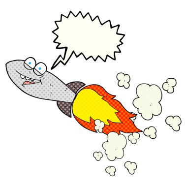 çizgi roman konuşma kabarcık karikatür füze