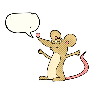 çizgi roman konuşma kabarcık karikatür fare