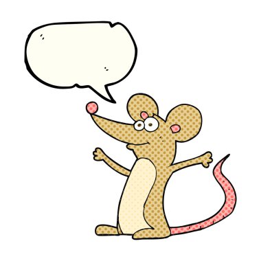 çizgi roman konuşma kabarcık karikatür fare