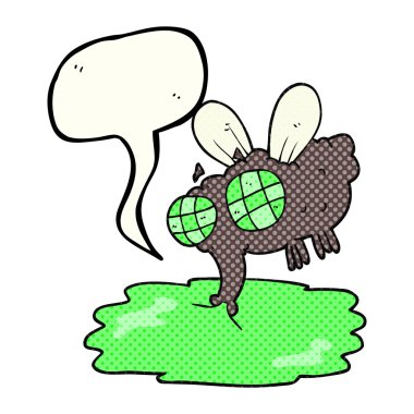 çizgi roman konuşma kabarcık karikatür brüt sinek