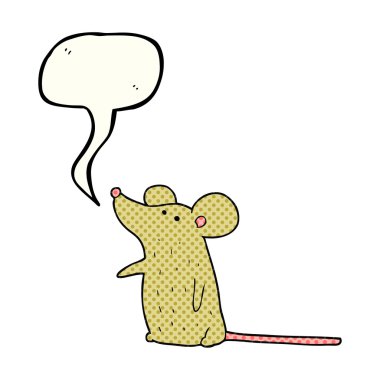 çizgi roman konuşma kabarcık karikatür fare