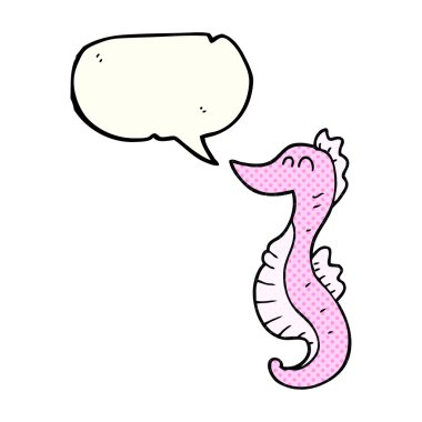 çizgi roman konuşma kabarcık karikatür denizatı