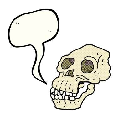 çizgi roman konuşma balonu çizgi film Antik kafatası