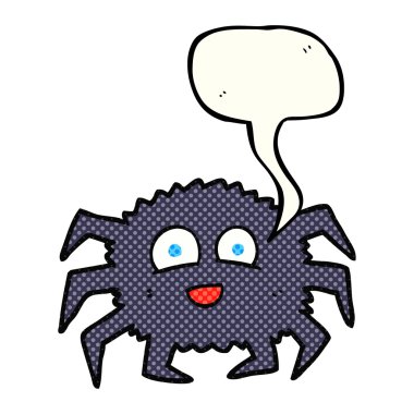 çizgi roman konuşma kabarcık karikatür örümcek