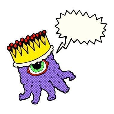 çizgi roman konuşma kabarcık karikatür yabancı kral