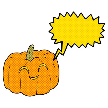 çizgi roman konuşma balonu çizgi film Cadılar Bayramı Balkabağı