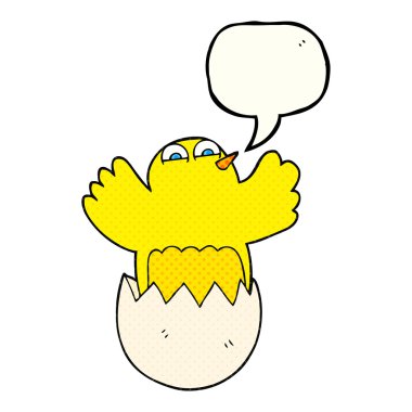 yumurta kuluçkalık çizgi roman konuşma balonu çizgi film