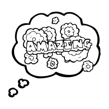 kabarcık karikatür şaşırtıcı kelime sanıyordum