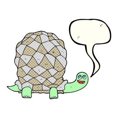 çizgi roman konuşma kabarcık karikatür kaplumbağa