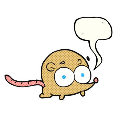 çizgi roman konuşma kabarcık karikatür fare