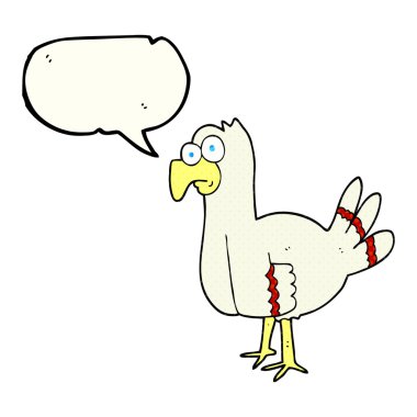 çizgi roman konuşma kabarcık karikatür kuş