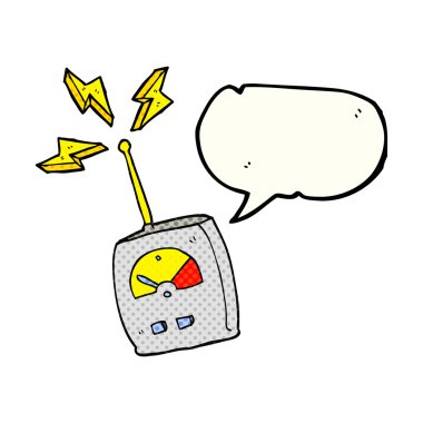 çizgi roman konuşma kabarcık karikatür bilim ekipman