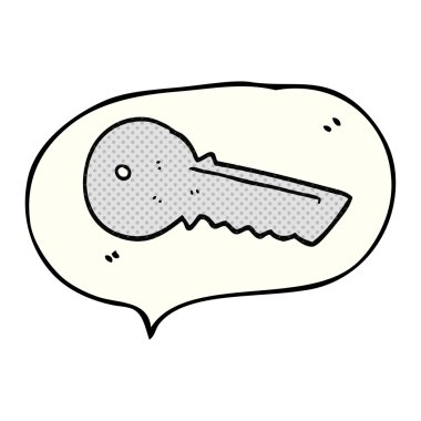 çizgi roman konuşma kabarcık karikatür kapı anahtarı