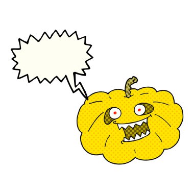 çizgi roman konuşma balonu çizgi film Cadılar Bayramı Balkabağı