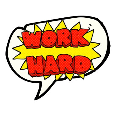 çizgi roman konuşma kabarcık karikatür çalışma zor sembolü