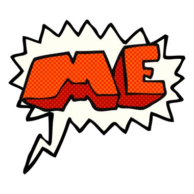 çizgi roman konuşma balonu sembolü karikatür