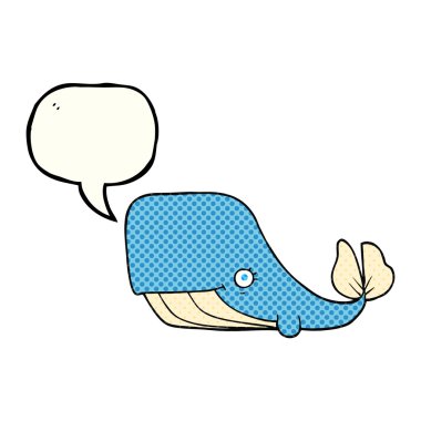 çizgi roman konuşma kabarcık karikatür mutlu balina