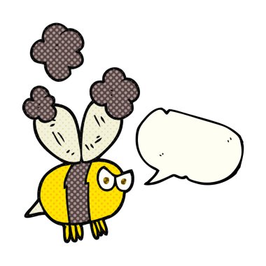 çizgi roman konuşma kabarcık karikatür kızgın arı