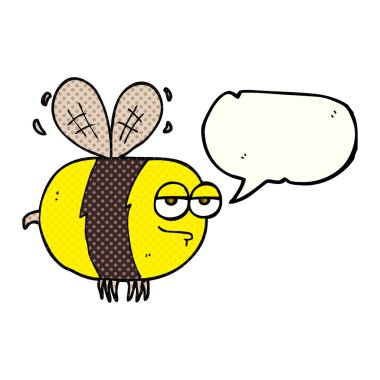 çizgi roman konuşma balonu çizgi film mutsuz arı