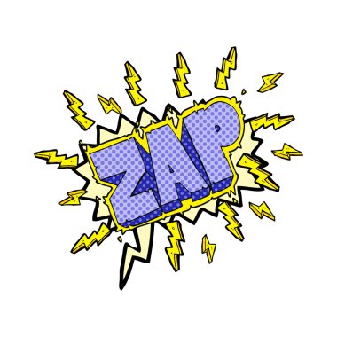 çizgi roman konuşma kabarcık karikatür zap sembolü