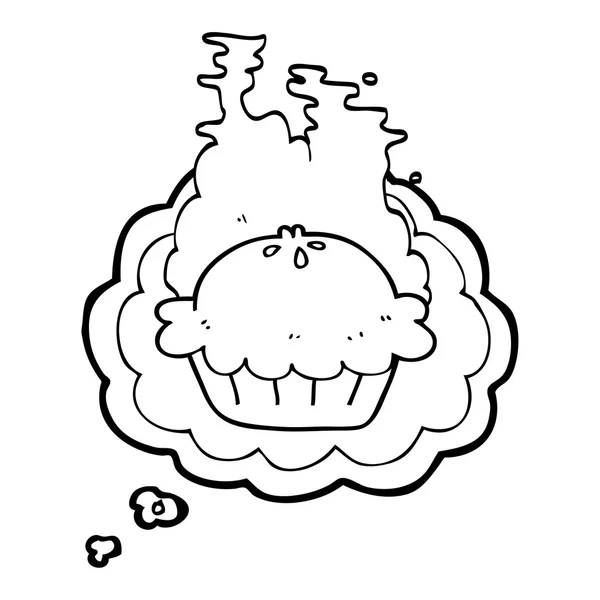 思考バブル漫画円 — ストックベクタ