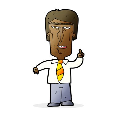 rajzfilm rosszkedvű boss