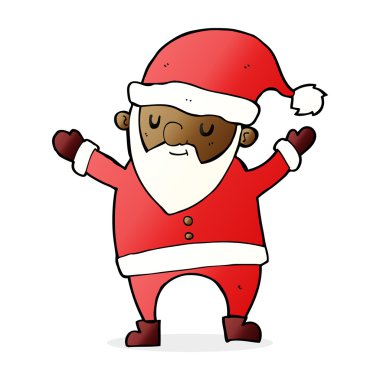 Noel Baba dans çizgi film