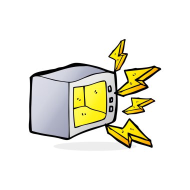 mikrodalga karikatür çizimi