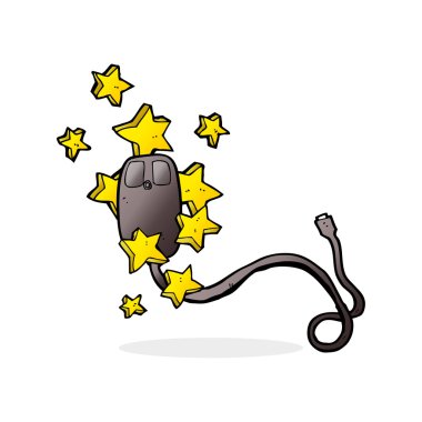 karikatür bilgisayar fare