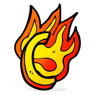 çizgi film yanan mektup