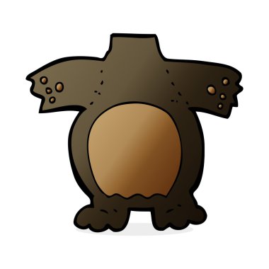 karikatür siyah ayı gövdesi (karikatürleri karıştır ve eşleştir veya kendi fotoğrafını ekle