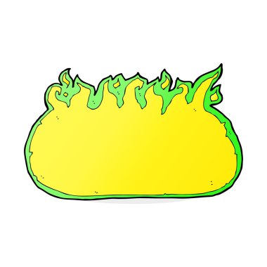 çizgi yeşil ateş sınırı