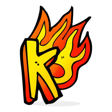 çizgi film yanan mektup