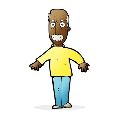 Çizgi film yaşlı adamın canını sıktı.