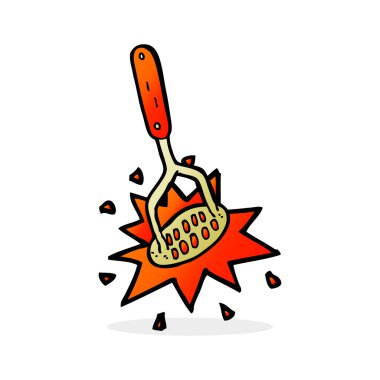 karikatür patates hovarda