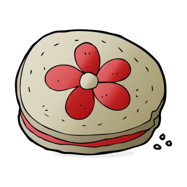 Bisküvi karikatür çizimi