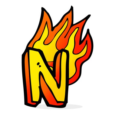 çizgi film yanan mektup