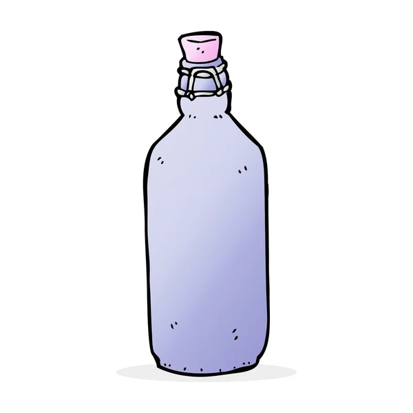 Botella tradicional de dibujos animados — Archivo Imágenes Vectoriales