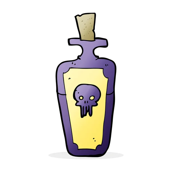 Cartoon potion fles — Stockvector