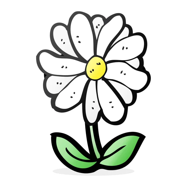 Karikatür çiçek simgesi — Stok Vektör
