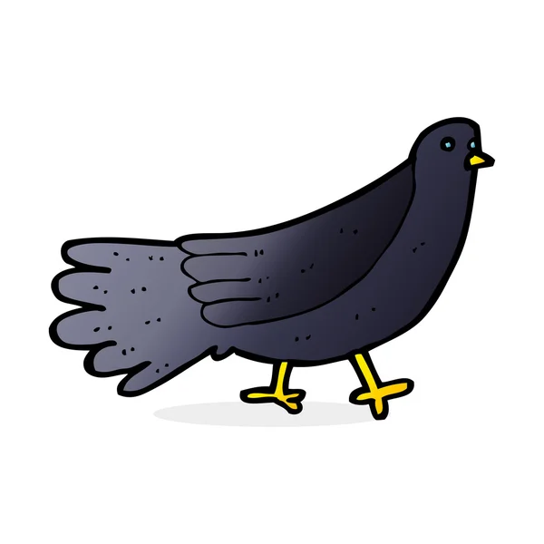 새의 만화 그림 — 스톡 벡터