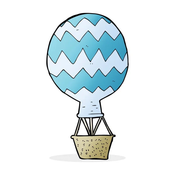 Kreslený horkovzdušný balón — Stockový vektor