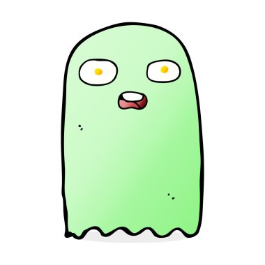 komik karikatür hayalet