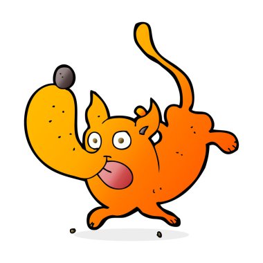 karikatür komik köpek