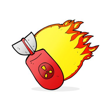 karikatür atom bombası