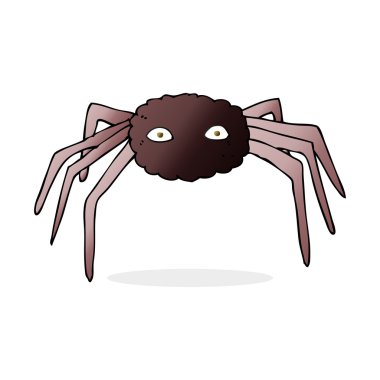 çizgi film illüstrasyon örümcek