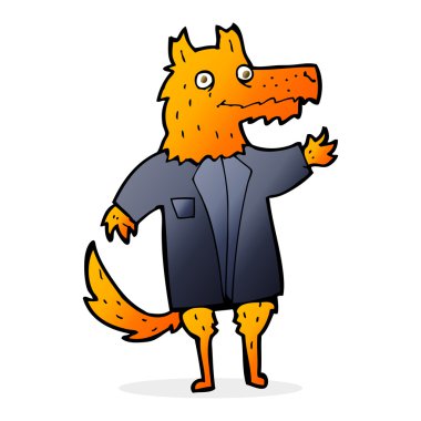 karikatür fox işadamı