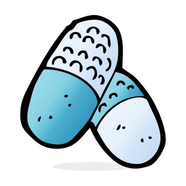 karikatür tıbbi ilaçlar