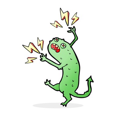 küçük canavar cartoon