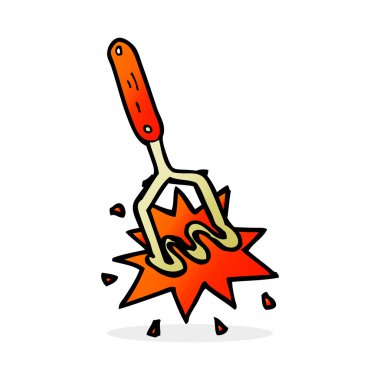 karikatür patates hovarda